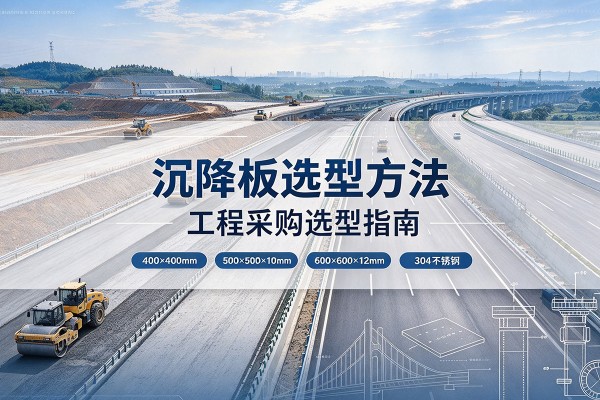 阿克苏沉降板选择方法