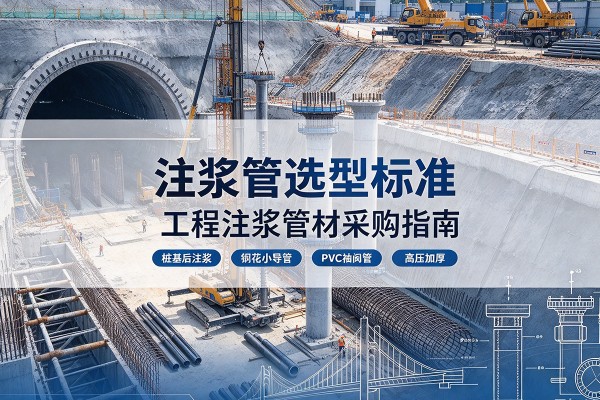 阿克苏注浆管选型标准