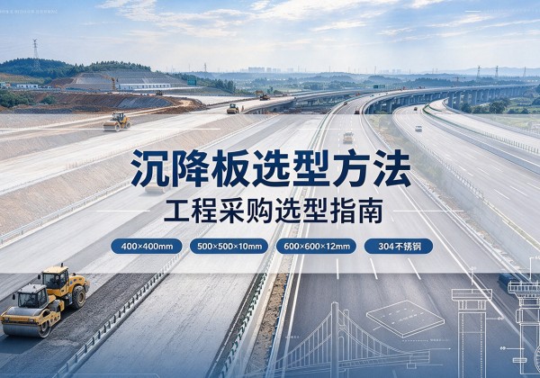 阿克苏沉降板选择方法